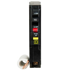 QO115EPD - Square D 15 Amp 1 Pole Ground Fault Equipment Protection Circuit Breaker
