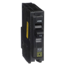 QO115HM - Square D 15 Amp 1 Pole 120 Volt Plug-In Molded Case Circuit Breaker
