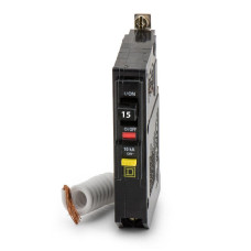 QOB115GFI - Square D 15 Amp Single Pole GFCI Bolt-On Circuit Breaker