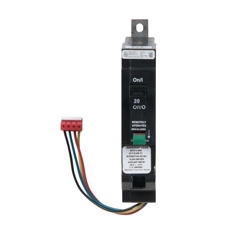 GHQRSP1015 - Eaton Cutler-Hammer 15 Amp 1 Pole 480 Volt Bolt-On Molded Case Circuit Breaker
