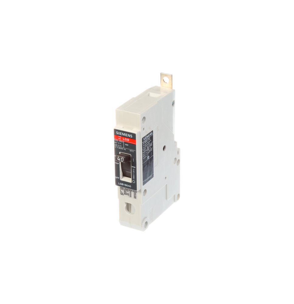 LGB1B040B - Siemens 40 Amp 1 Pole 347 Volt Bolt-On Molded Case Circuit Breaker