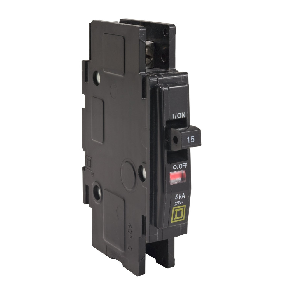 QYU120 - Square D 20 Amp 1 Pole 277 Volt Bolt-On Molded Case Circuit Breaker