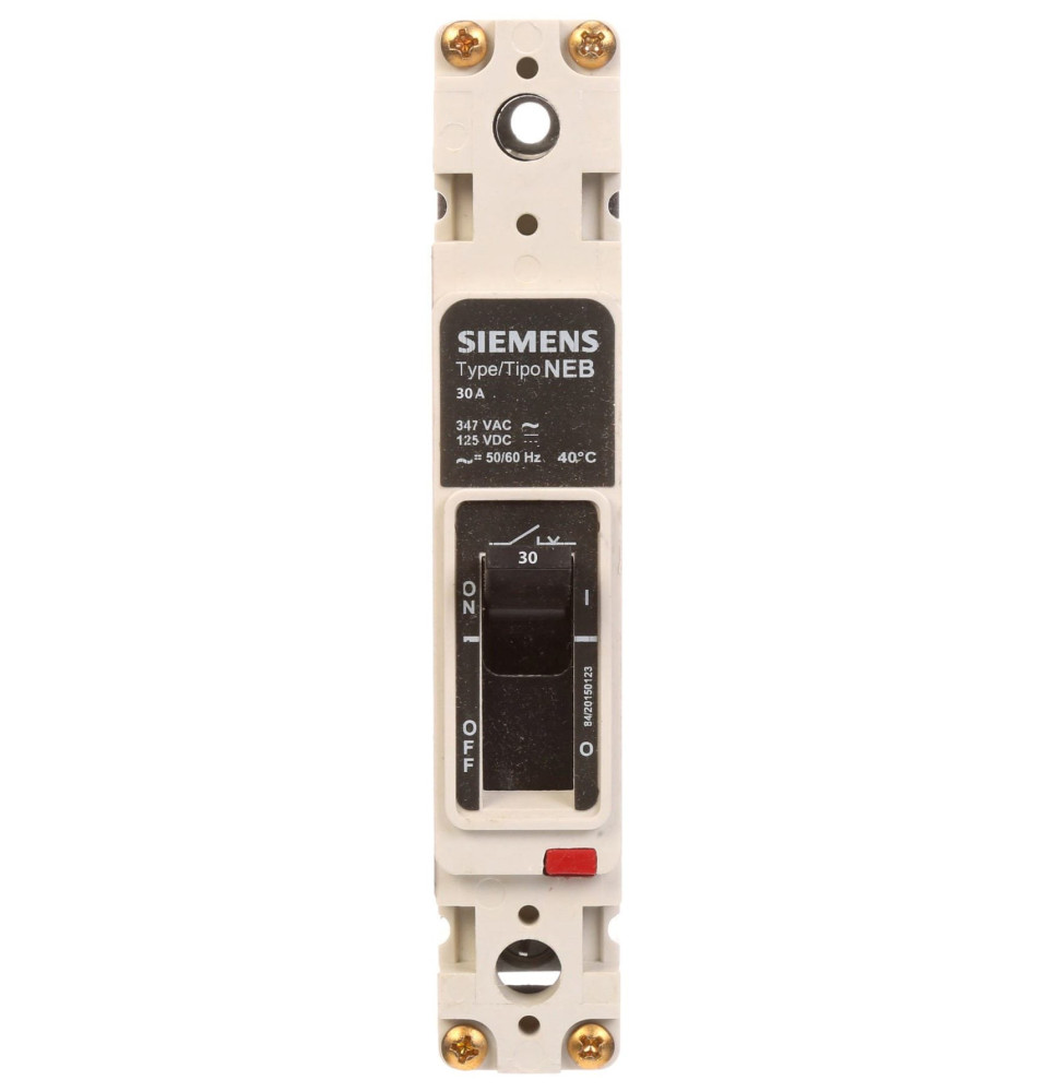 NEB1B030B - Siemens 30 Amp 1 Pole 277 Volt Bolt-On Molded Case Circuit Breaker