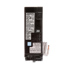 Q120DF - Siemens 20 Amp Single Pole Dual Function Arc Fault & Ground Fault Circuit Breaker