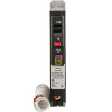 QO115DF - Square D 15 Amp Single Pole Dual Function Arc Fault & Ground Fault Circuit Breaker