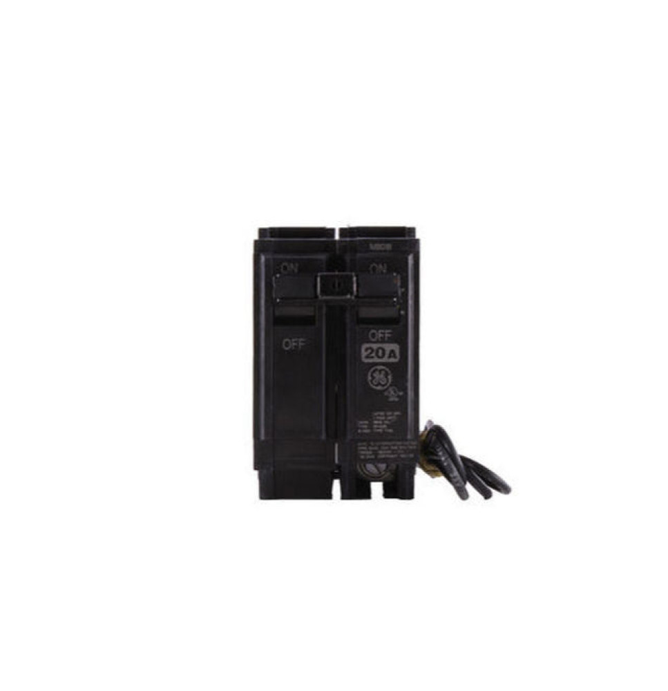 THQL1120ST1 - GE 20 Amp 1 Pole 120 Volt Plug-In Molded Case Circuit Breaker