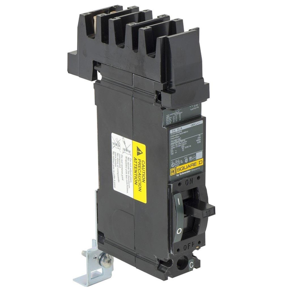 FH16015C - Square D 15 Amp 1 Pole 277 Volt Molded Case Circuit Breaker