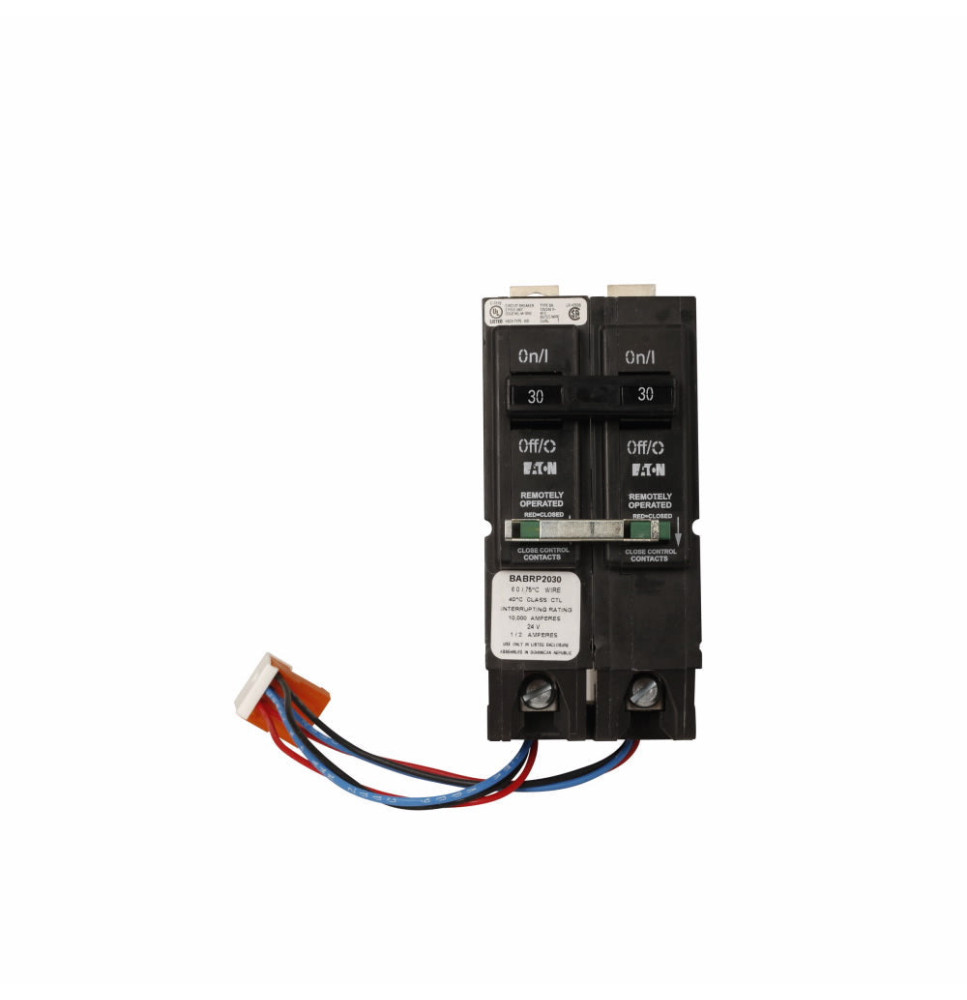 BABRP2030 - Eaton Cutler-Hammer 30 Amp 2 Pole 240 Volt Bolt-On Molded Case Circuit Breaker