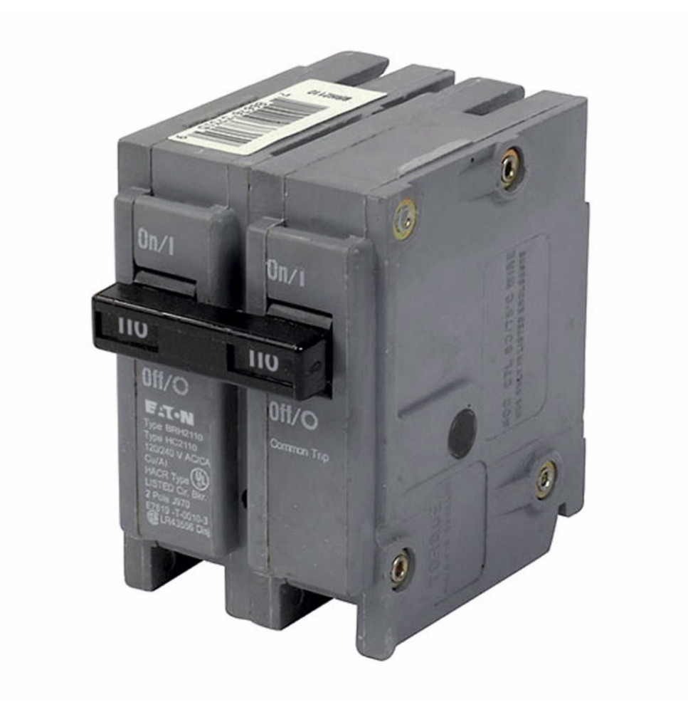 BRH2110 - Eaton Cutler-Hammer 110 Amp 2 Pole 240 Volt Plug-In Molded Case Circuit Breaker