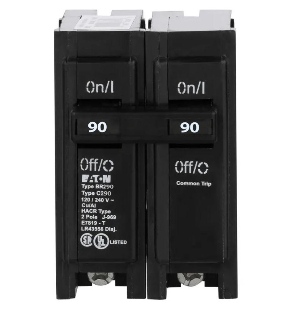 BR290 - Eaton Cutler-Hammer 90 Amp Double Pole Circuit Breaker