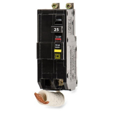 QOB225GFI - Square D 25 Amp Double Pole GFCI Bolt-On Circuit Breaker