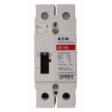 GD2015 - Eaton Cutler-Hammer 15 Amp 2 Pole 480 Volt Molded Case Circuit Breaker