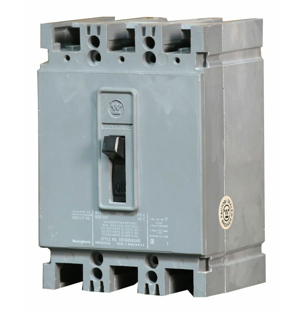 HFB2070 - Eaton Cutler-Hammer 70 Amp 2 Pole 600 Volt Molded Case Circuit Breaker