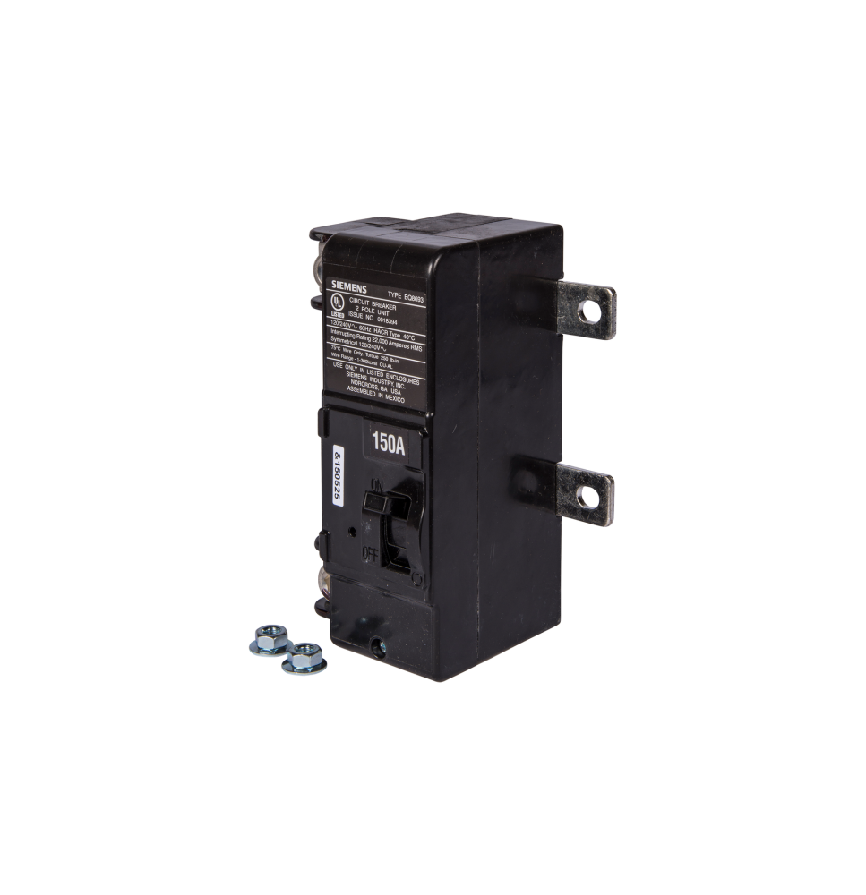MBK175A - Siemens 175 Amp 2 Pole 240 Volt Plug-In Molded Case Circuit Breaker