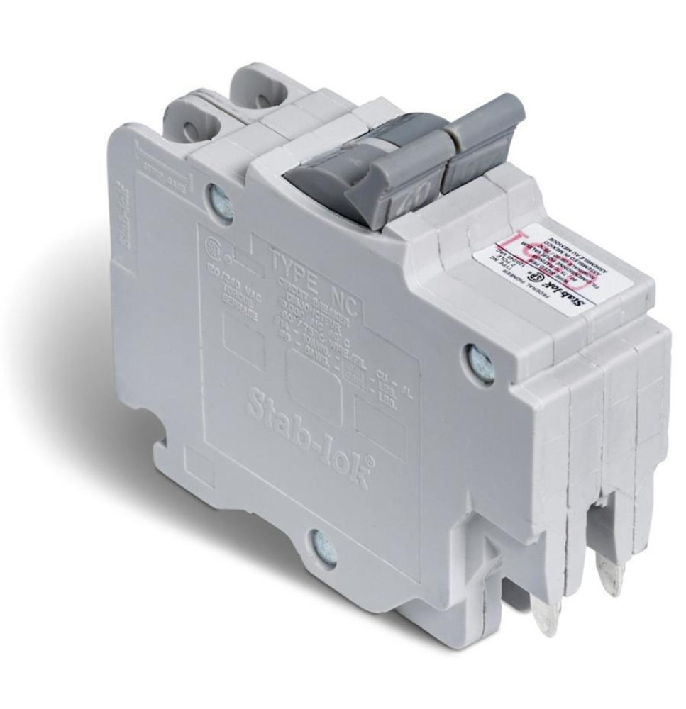 NC0240 - Federal Pioneer 40 Amp Double Pole Circuit Breaker