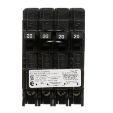 Q22020CT - Siemens 20 Amp 2 Pole 240 Volt Plug-In Molded Case Circuit Breaker