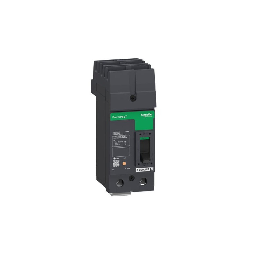 QBA221502 - Square D 150 Amp 2 Pole 240 Volt Plug-In Molded Case Circuit Breaker