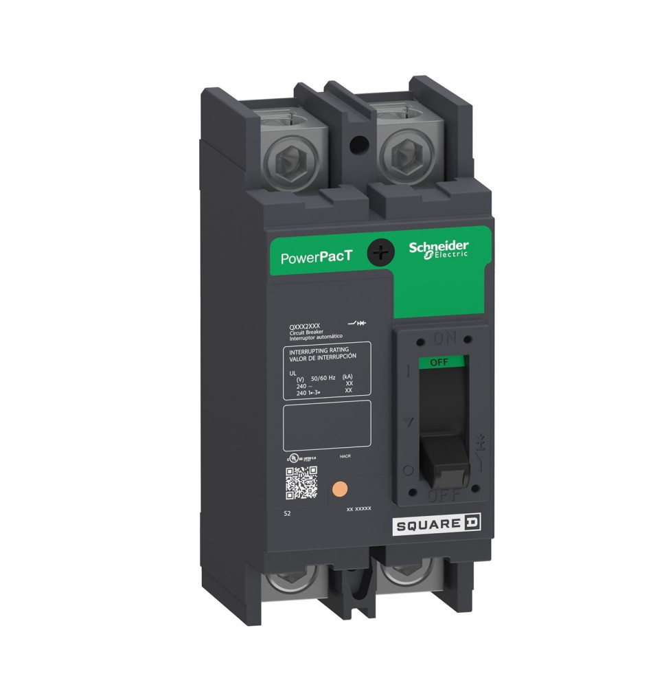 QBP22200TP - Square D 200 Amp 2 Pole 240 Volt Bolt-On Molded Case Circuit Breaker