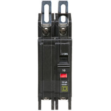 QOU210 - Square D 10 Amp 2 Pole 240 Volt Bolt-On Molded Case Circuit Breaker