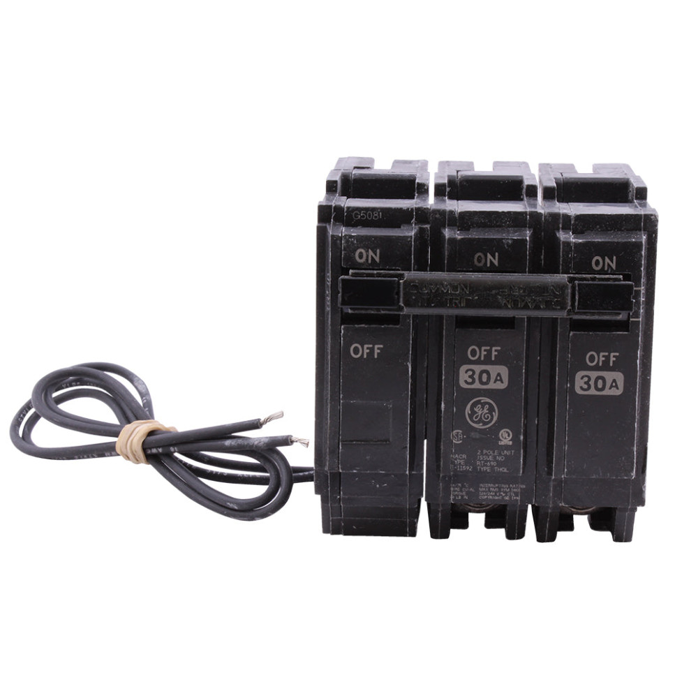 THQL2130ST1 - GE 30 Amp 2 Pole 240 Volt Plug-In Molded Case Circuit Breaker