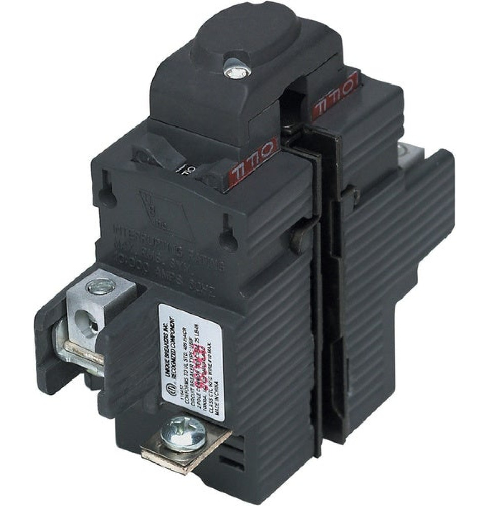 UBIP260 - Connecticut Electric 60 Amp 2 Pole 240 Volt Plug-In Molded Case Circuit Breaker