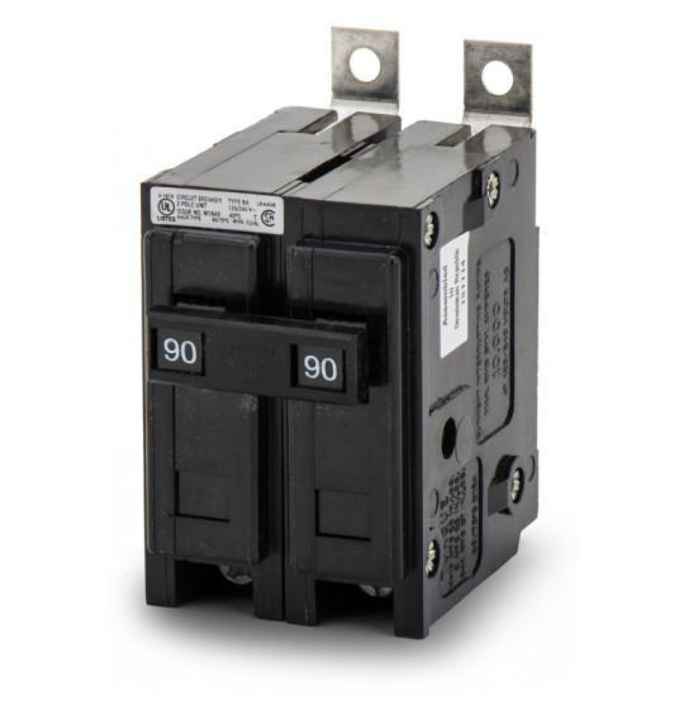 BAB2090S - Cutler-Hammer 90 Amp 2 Pole 240 Volt Bolt-On Molded Case Circuit Breaker