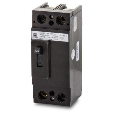 CA2125 - Eaton Cutler-Hammer 125 Amp 2 Pole 240 Volt Terminal Molded Case Circuit Breaker