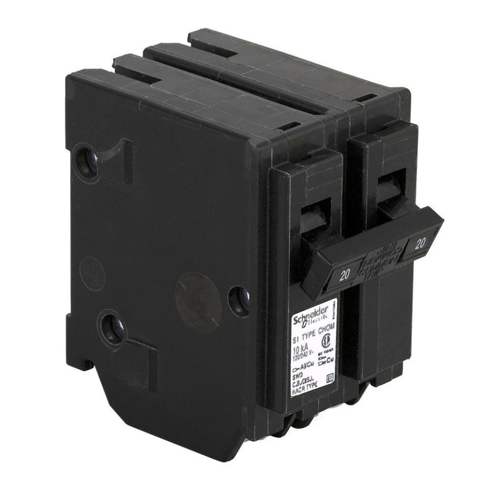 HOM220 - HomeLine 20 Amp 2 Pole 220 Volt Circuit Breaker
