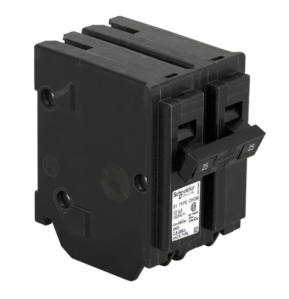 HOM225 - HomeLine 25 Amp 2 Pole 240 Volt Circuit Breaker