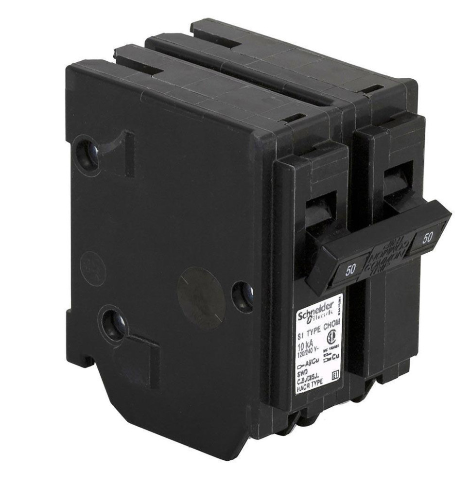 HOM250 - HomeLine 50 Amp 2 Pole 240 Volt Circuit Breaker