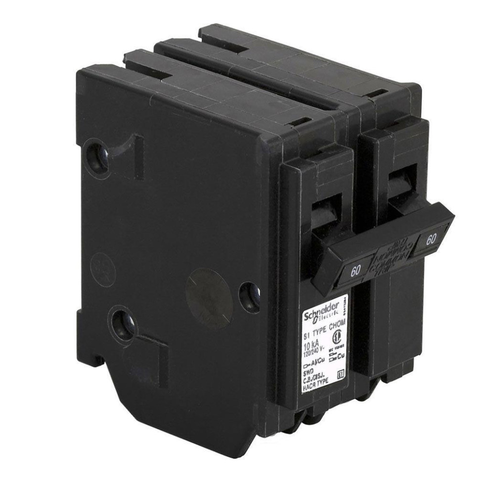 HOM260 - HomeLine 60 Amp 2 Pole 240 Volt Circuit Breaker