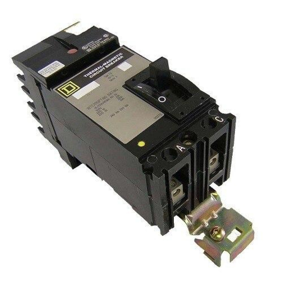 HDA260704 - Square D 70 Amp 2 Pole 600 Volt Plug-In Molded Case Circuit Breaker
