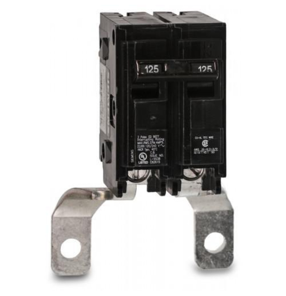 MBK125 - Siemens 125 Amp 2 Pole 240 Volt Load Center Main Circuit Breaker