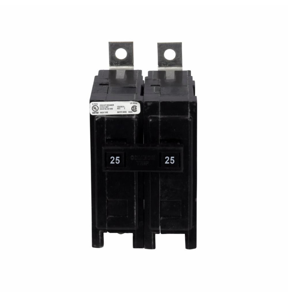 QBHW2025 - Eaton Cutler-Hammer 25 Amp 2 Pole 240 Volt Molded Case Circuit Breaker