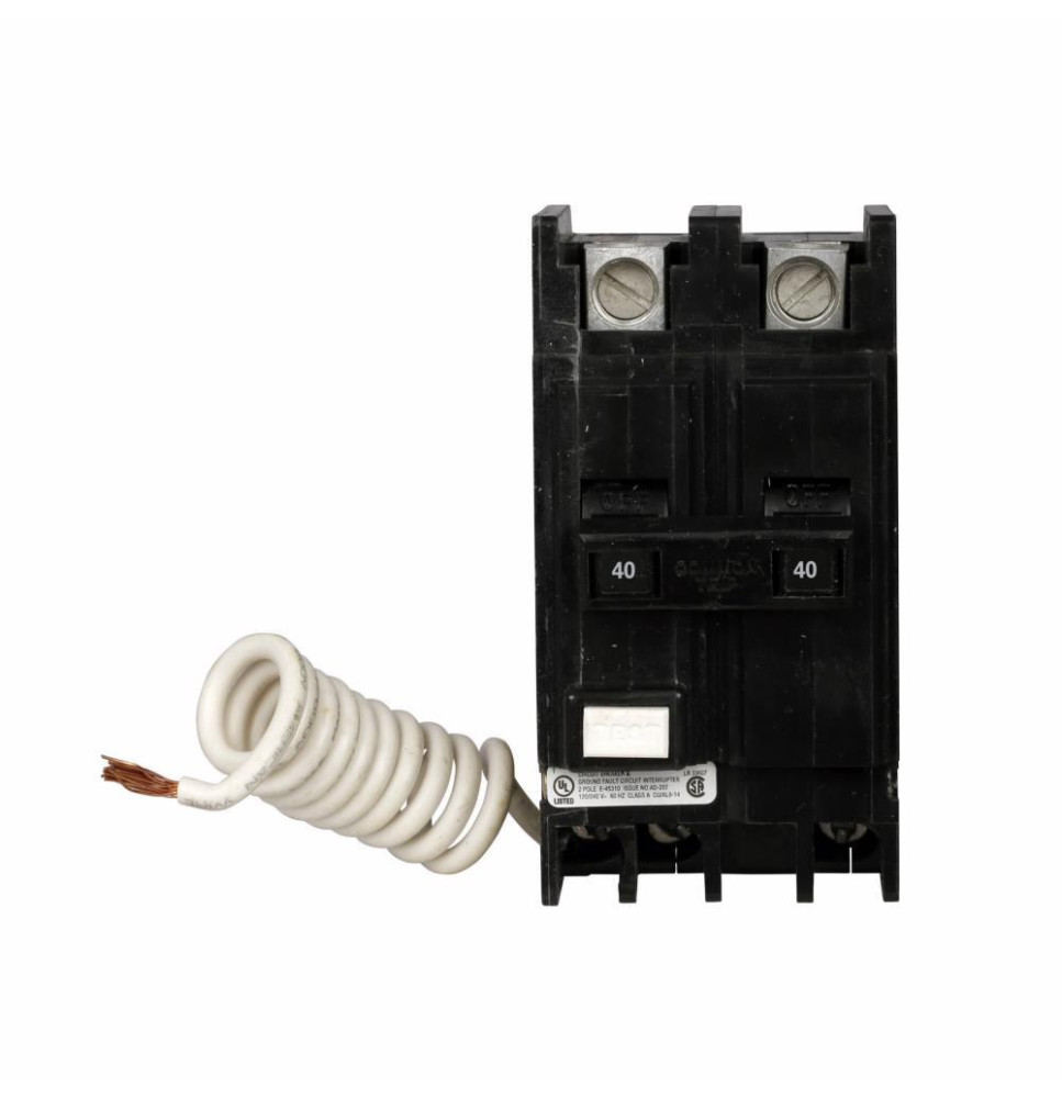QCGFT2015 - Eaton Cutler-Hammer 15 Amp 2 Pole 240 Volt Feed-Thru Molded Case Circuit Breaker