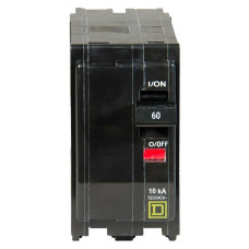 QO260 - Square D 60 Amp Double Pole Circuit Breaker