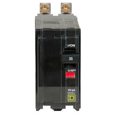 QOB235 - Square D 35 Amp Double Pole Bolt-On Circuit Breaker