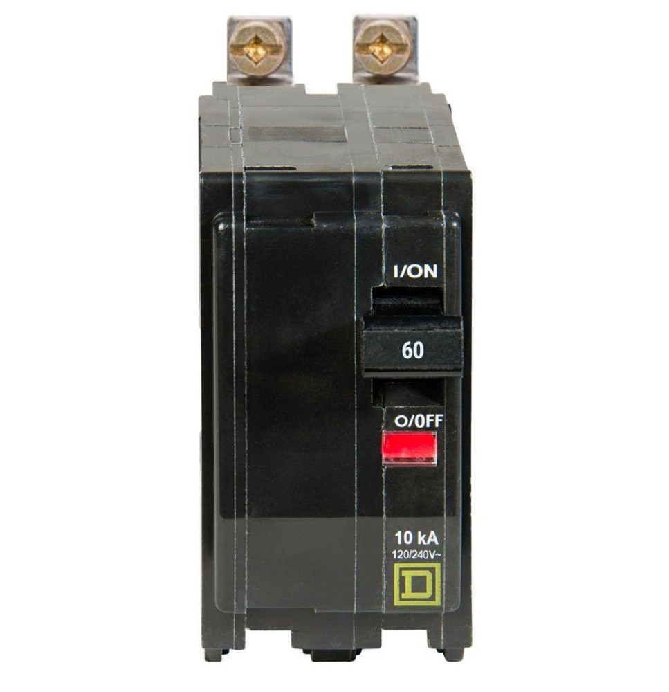 QOB260 - Square D 60 Amp Double Pole Bolt-On Circuit Breaker