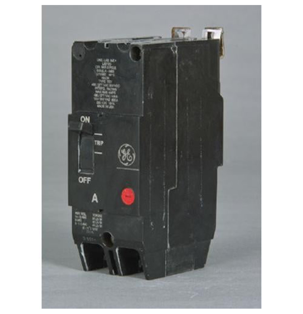 TEY245 - GE 45 Amp 2 Pole 480 Volt Bolt-On Molded Case Circuit Breaker