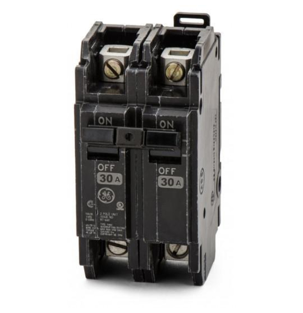 THQC2130WL - GE 30 Amp 2 Pole 240 Volt Molded Case Circuit Breaker
