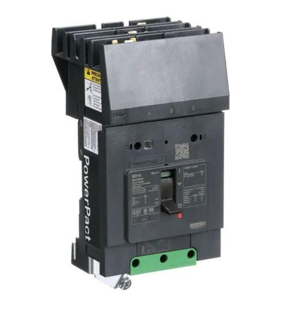 BDA36050 - Square D 50 Amp 3 Pole 600 Volt Plug-In Molded Case Circuit Breaker