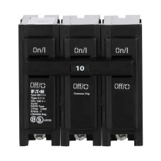 BR310 - Eaton Cutler-Hammer 10 Amp 3 Pole 240 Volt Plug-On Circuit Breaker