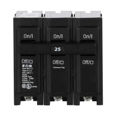BR325 - Eaton Cutler-Hammer 25 Amp 3 Pole Circuit Breaker