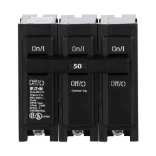 BR350 - Eaton Cutler-Hammer 50 Amp 3 Pole Circuit Breaker
