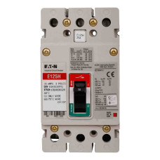 EGH3030FFG - Eaton Cutler-Hammer 30 Amp 3 Pole 600 Volt Molded Case Circuit Breaker