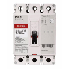 FDC3225 - Eaton Cutler Hammer 225 Amp 3 Pole 600 Volt Molded Case Circuit Breaker