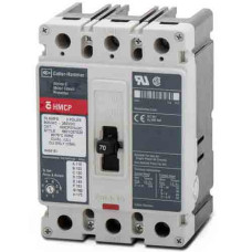 HMCP070J2 - Eaton Cutler-Hammer 70 Amp 3 Pole 600 Volt Molded Case Circuit Breaker