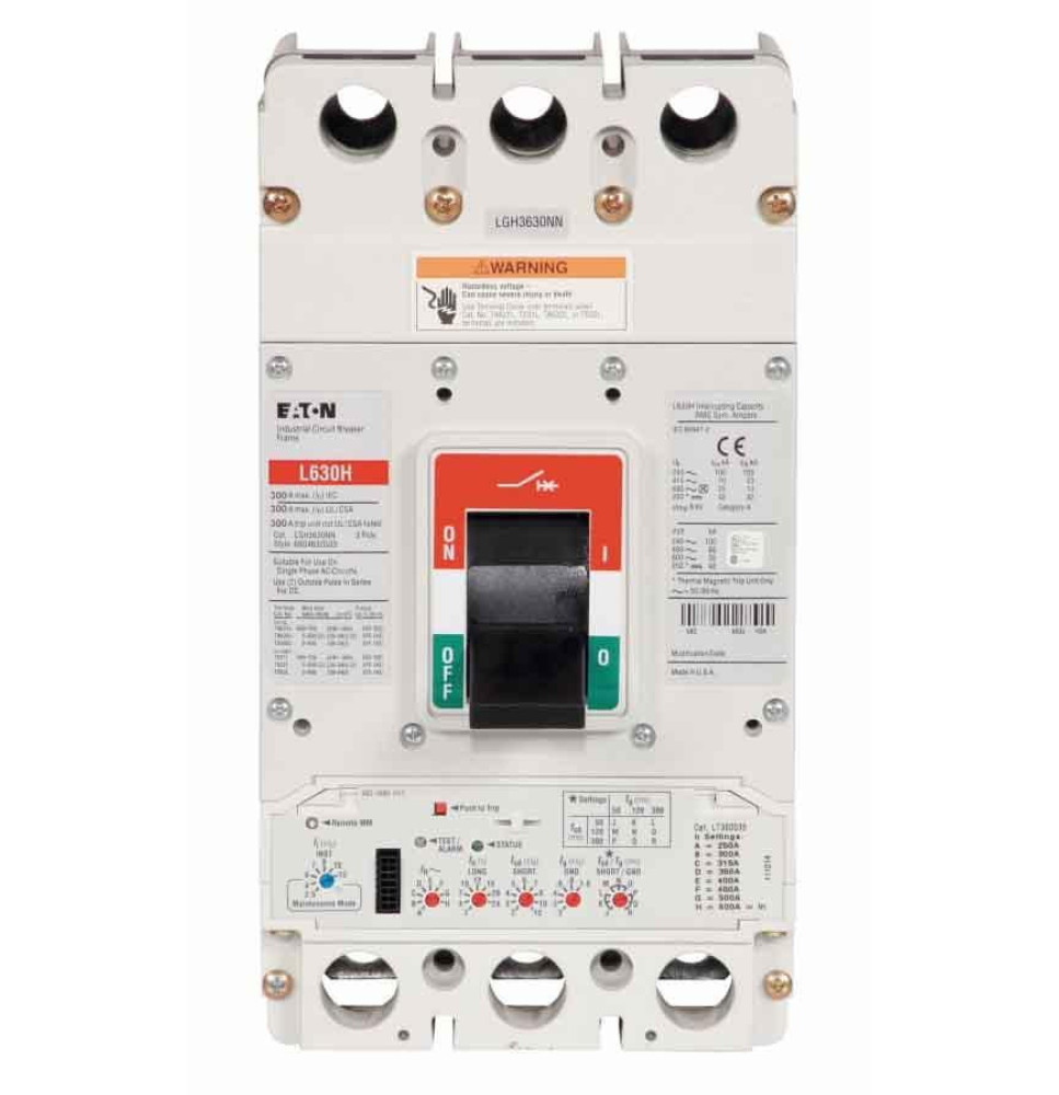 LGH3300FAG - Eaton Cutler-Hammer 300 Amp 3 Pole 600 Volt Molded Case Circuit Breaker