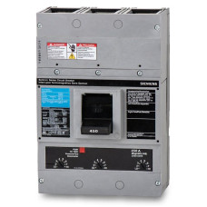 LXD63B450H - Siemens 450 Amp 3 Pole 600 Volt Molded Case Circuit Breaker