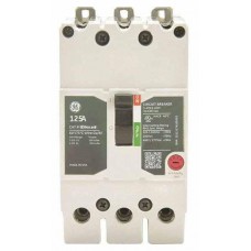 TEYH3125B - General Electric 125 Amp 3 Pole 480 Volt Molded Case Circuit Breaker